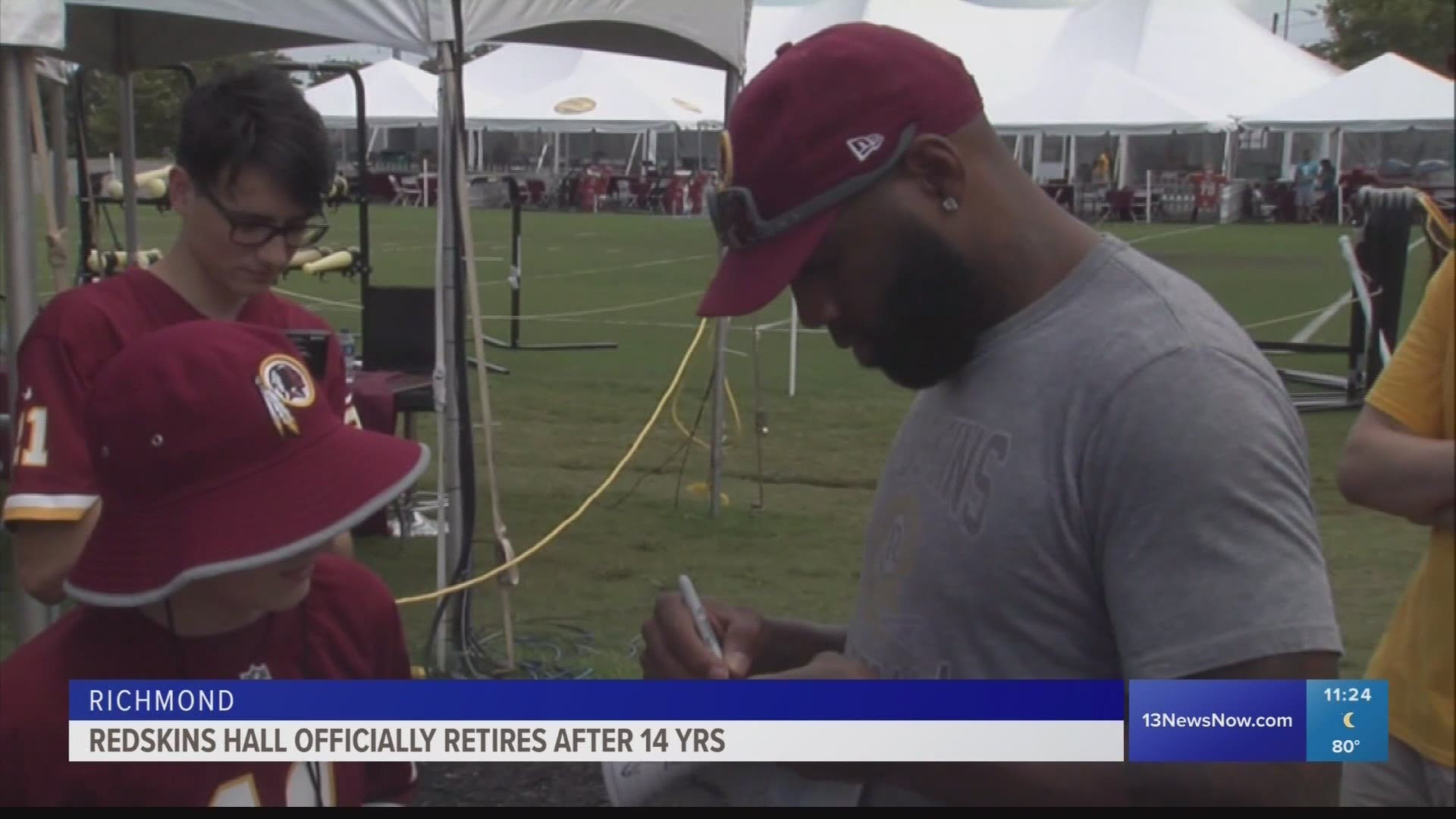 3-time Pro Bowler and Chesapeake native, DeAngelo Hall called it quits from Redskins training camp on Wednesday. He leaves after 14 seasons with 43 career interceptions.
