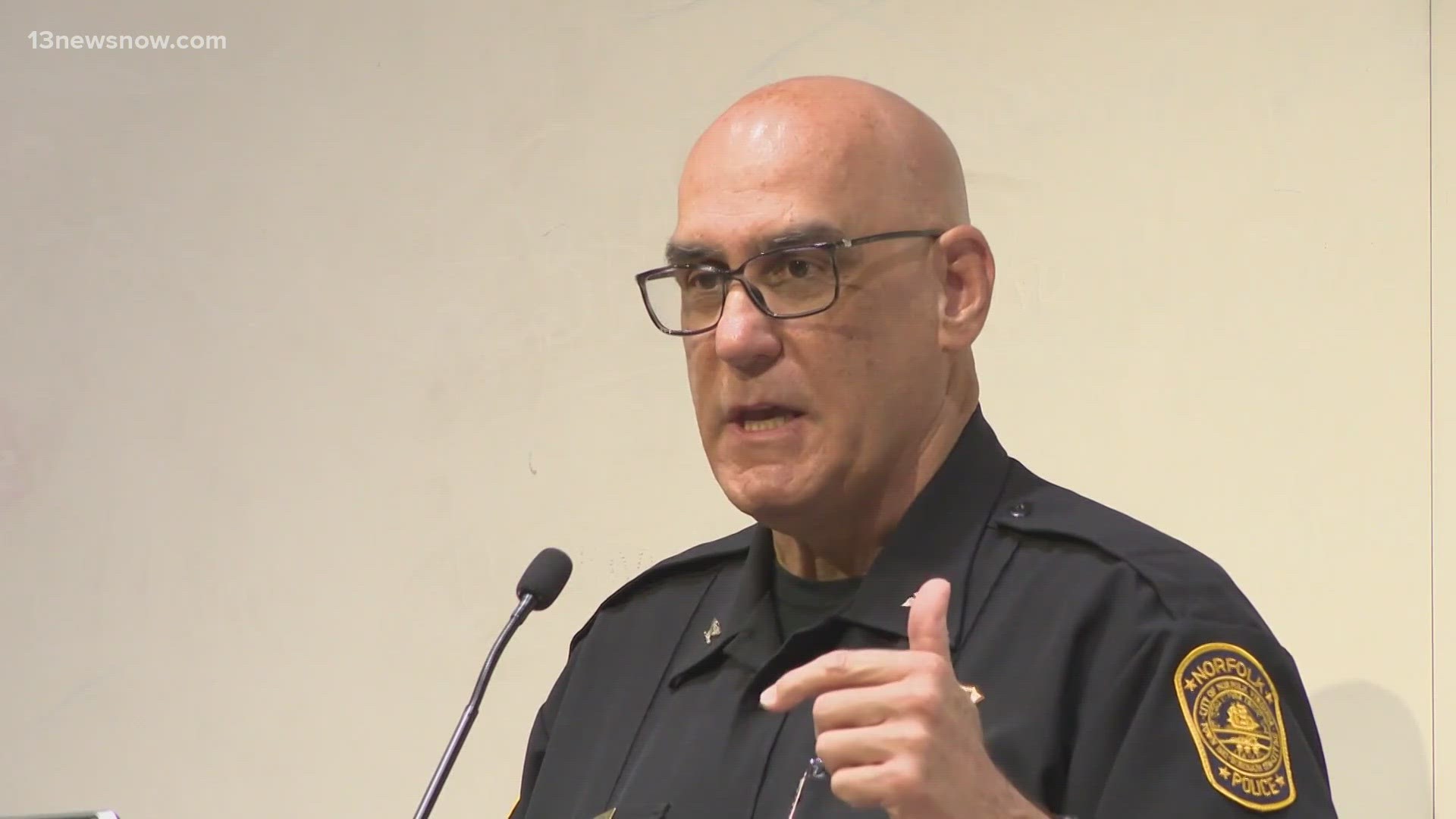 Norfolk's interim police chief is on his way out! The city just announced Michael Goldsmith will retire in two weeks.