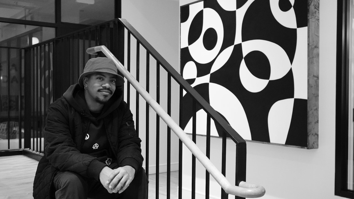 Local artist DKane is starting to take over with a signature look ...