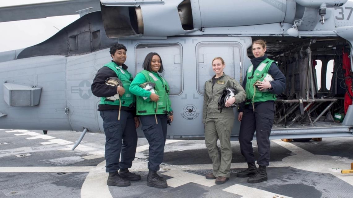 Navy celebrating Women's History Month admiral says females 'can do