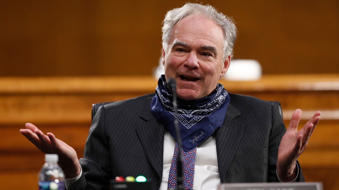 Kaine pushes for federal minimum wage increase