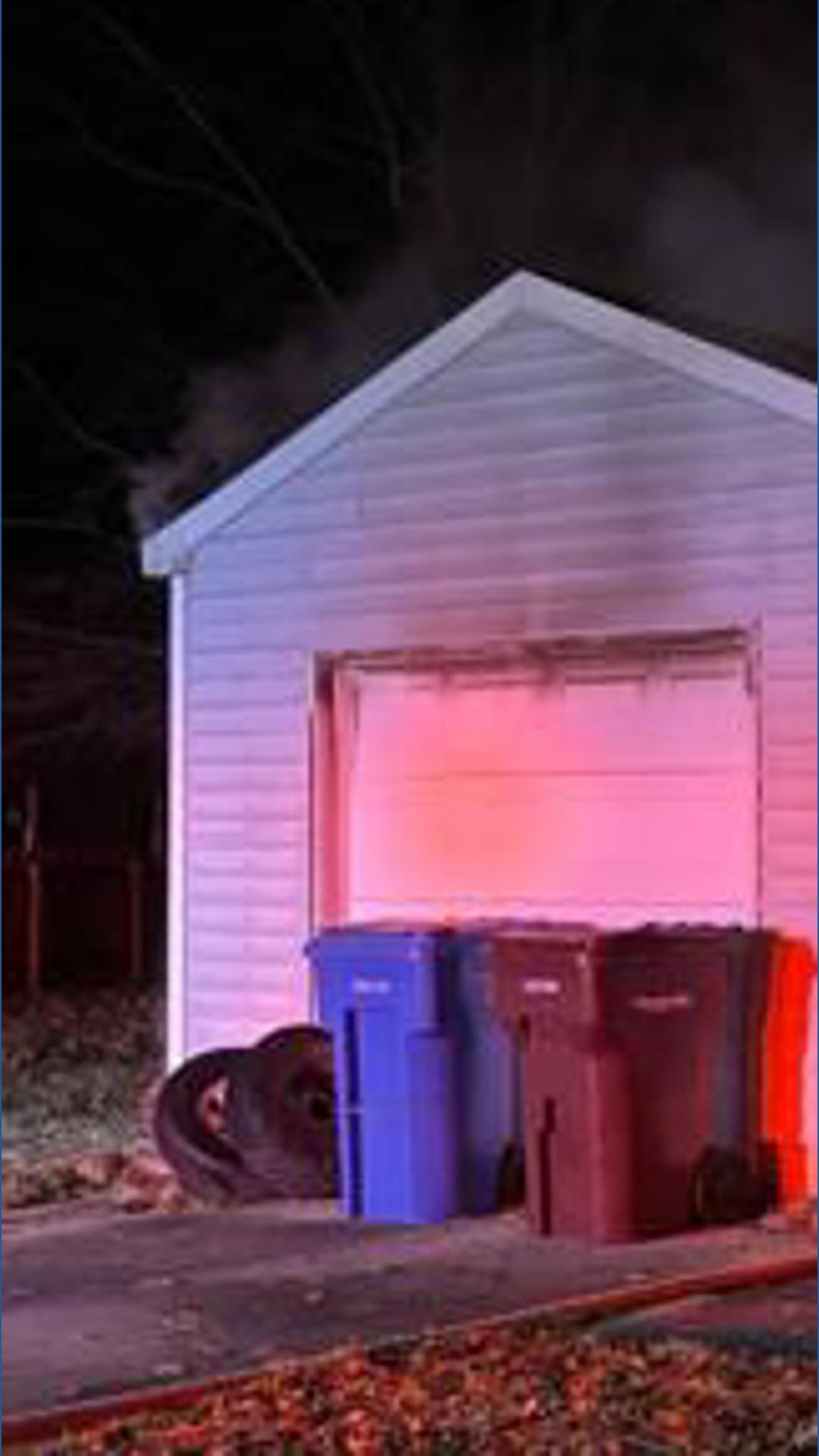 Chesapeake firefighters contain early morning garage fire in Great ...