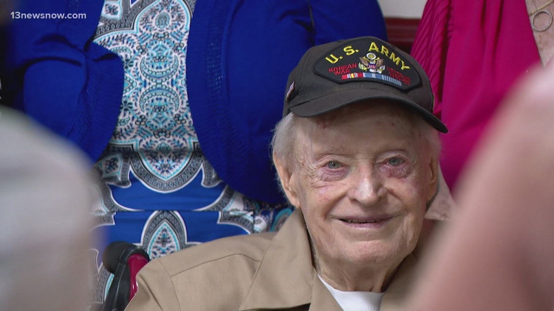 Norfolk veteran recognized for efforts in Korean War, over 70 years later