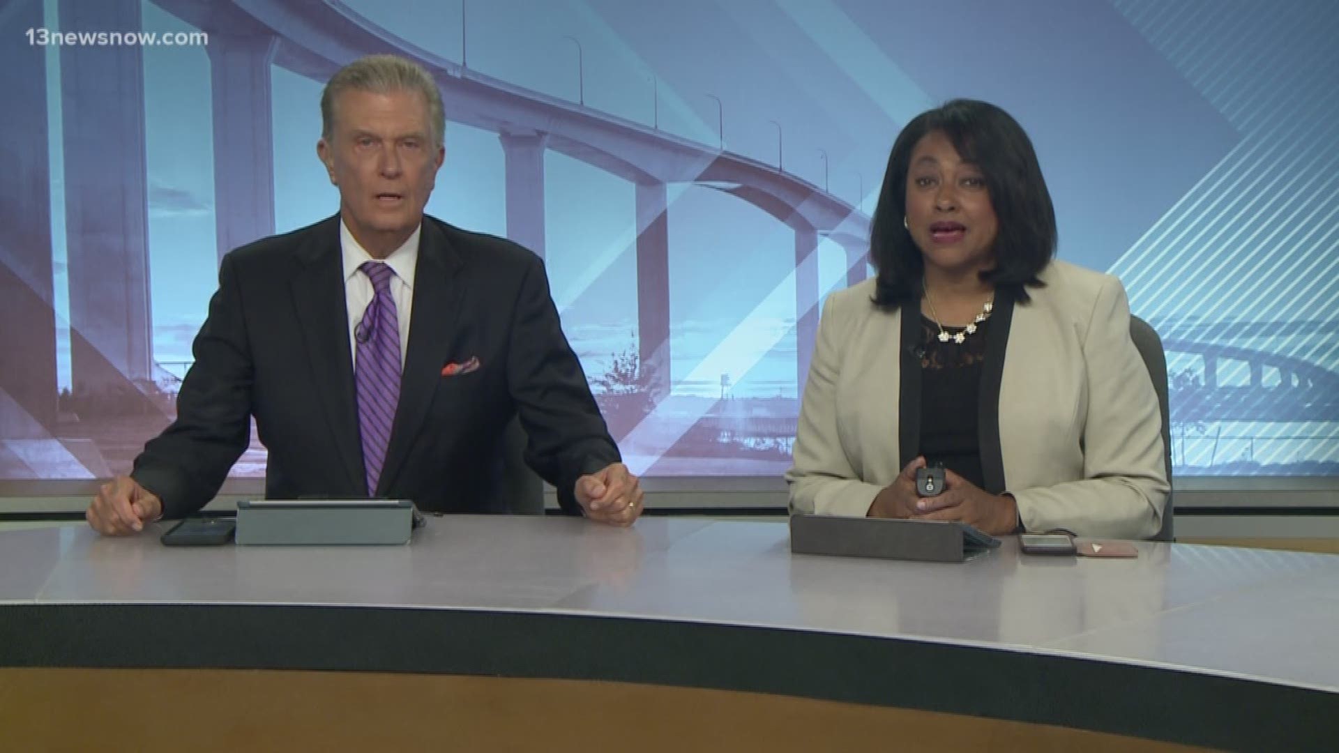 Top Stories from 13News Now at 5 p.m. with David Alan and Janet Roach