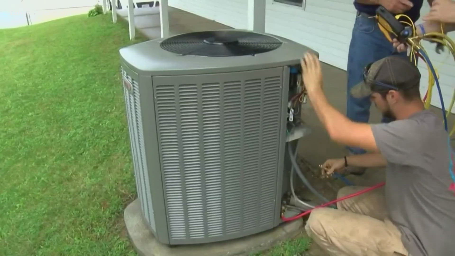 As extreme heat permeates the forecast across Hampton Roads, home cooling systems are working overtime to keep people cool.