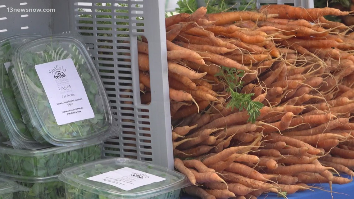Farmers markets return across Hampton Roads as growers prepare for busy season