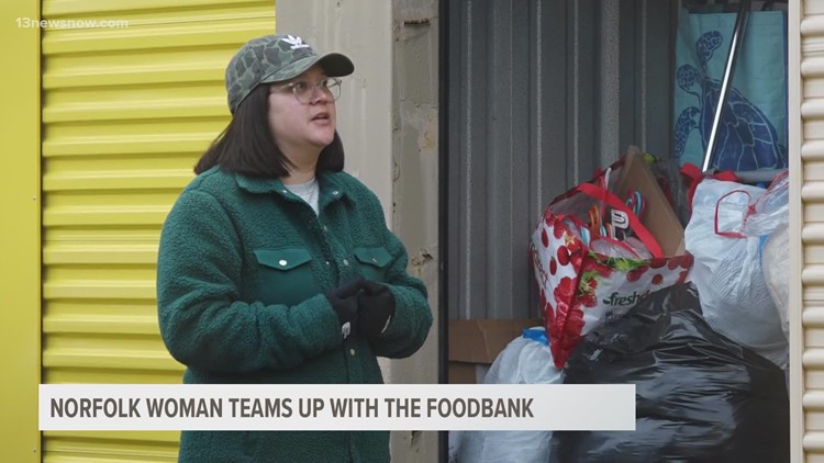 Hampton Roads woman partners with Foodbank to create 'Community Closet'