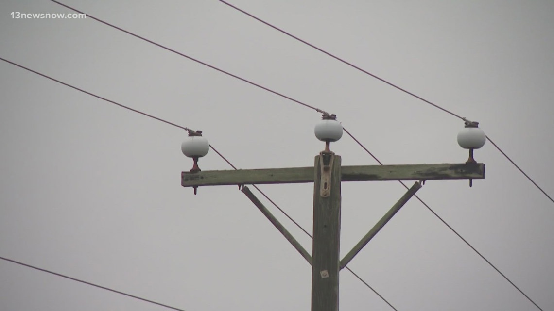 Thousands of Dominion Energy customers without power across Hampton Roads