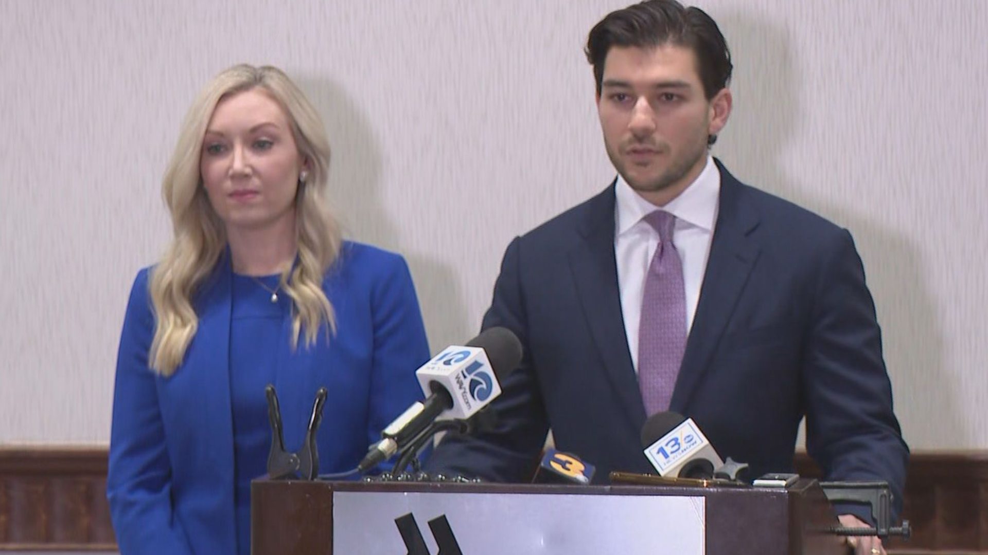 Attorneys for Abigail Zwerner, the teacher who was shot by her 6-year-old student in 2023, hold a press conference about a special grand jury's report.
