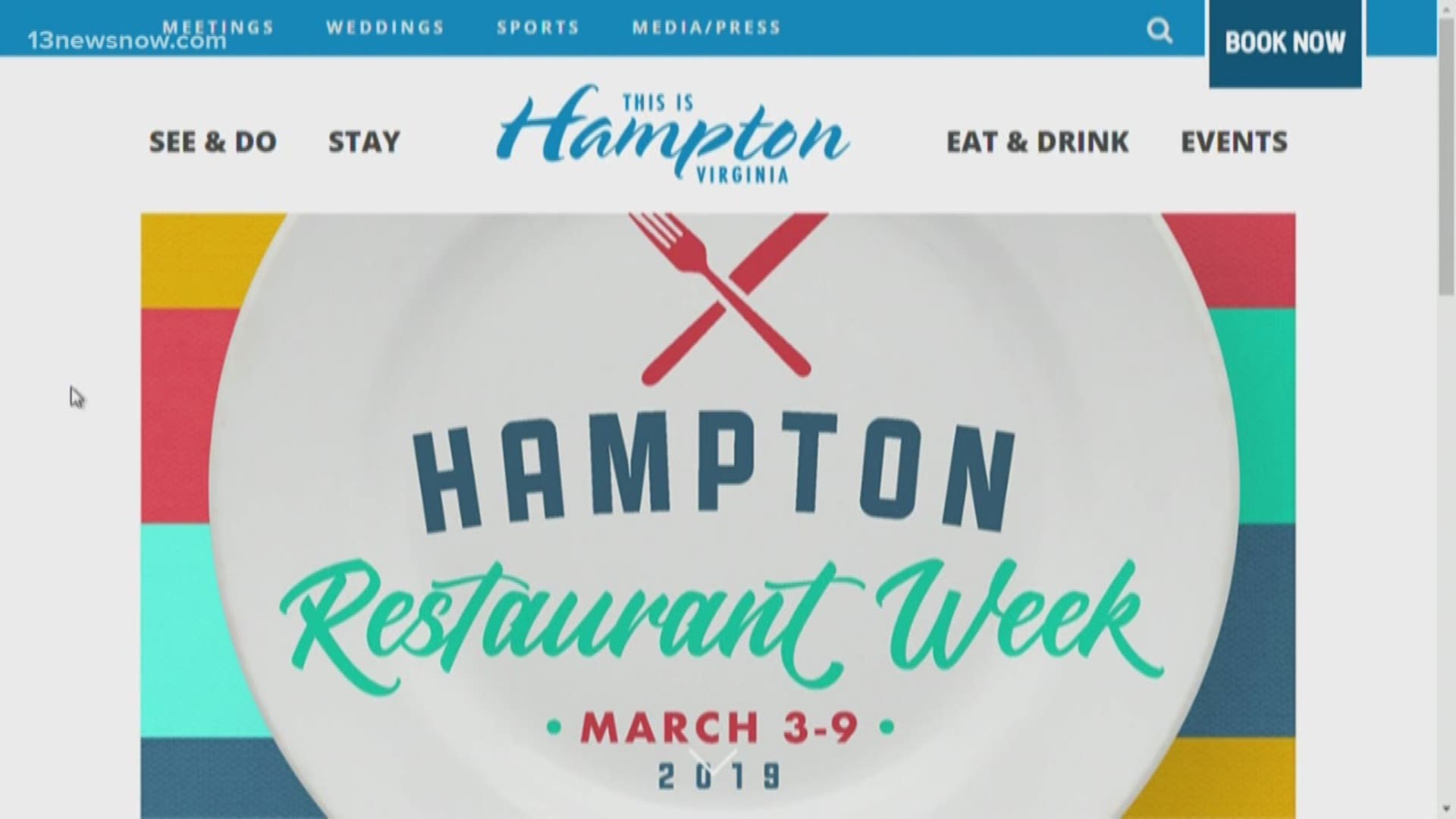 Restaurant Week coming to Hampton
