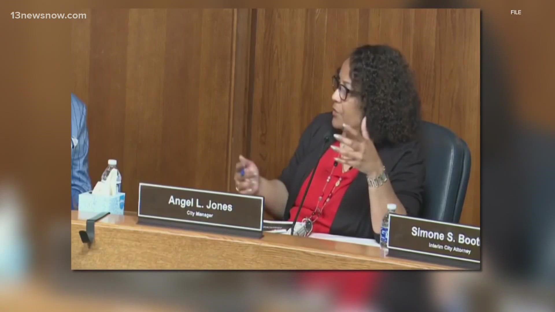 Portsmouth's former city manager, Angel Jones, is suing the City of Portsmouth in a $5.35 million lawsuit for wrongful termination.