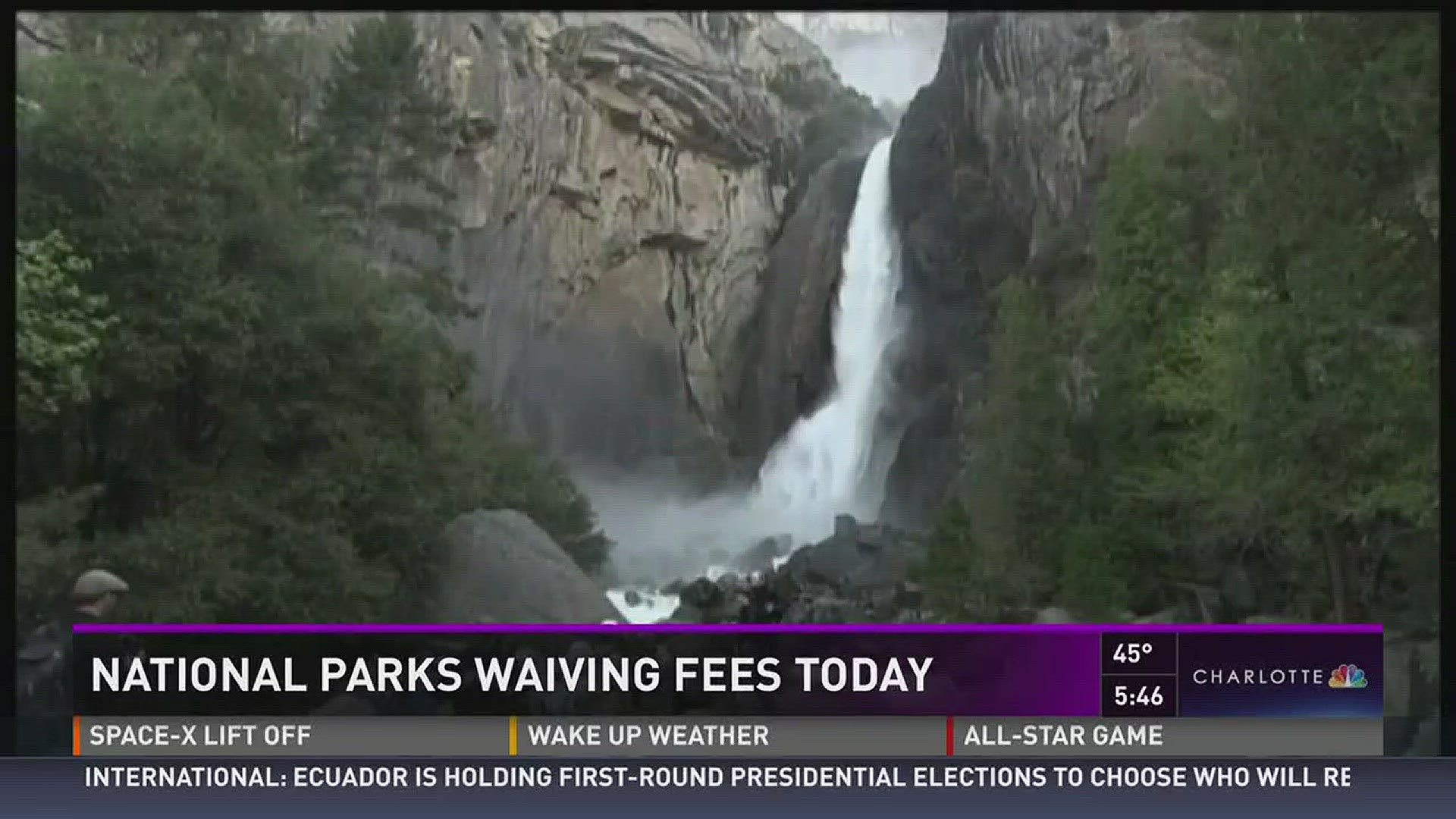 Over 100 national parks are waiving their admission fees this Presidents' Day.