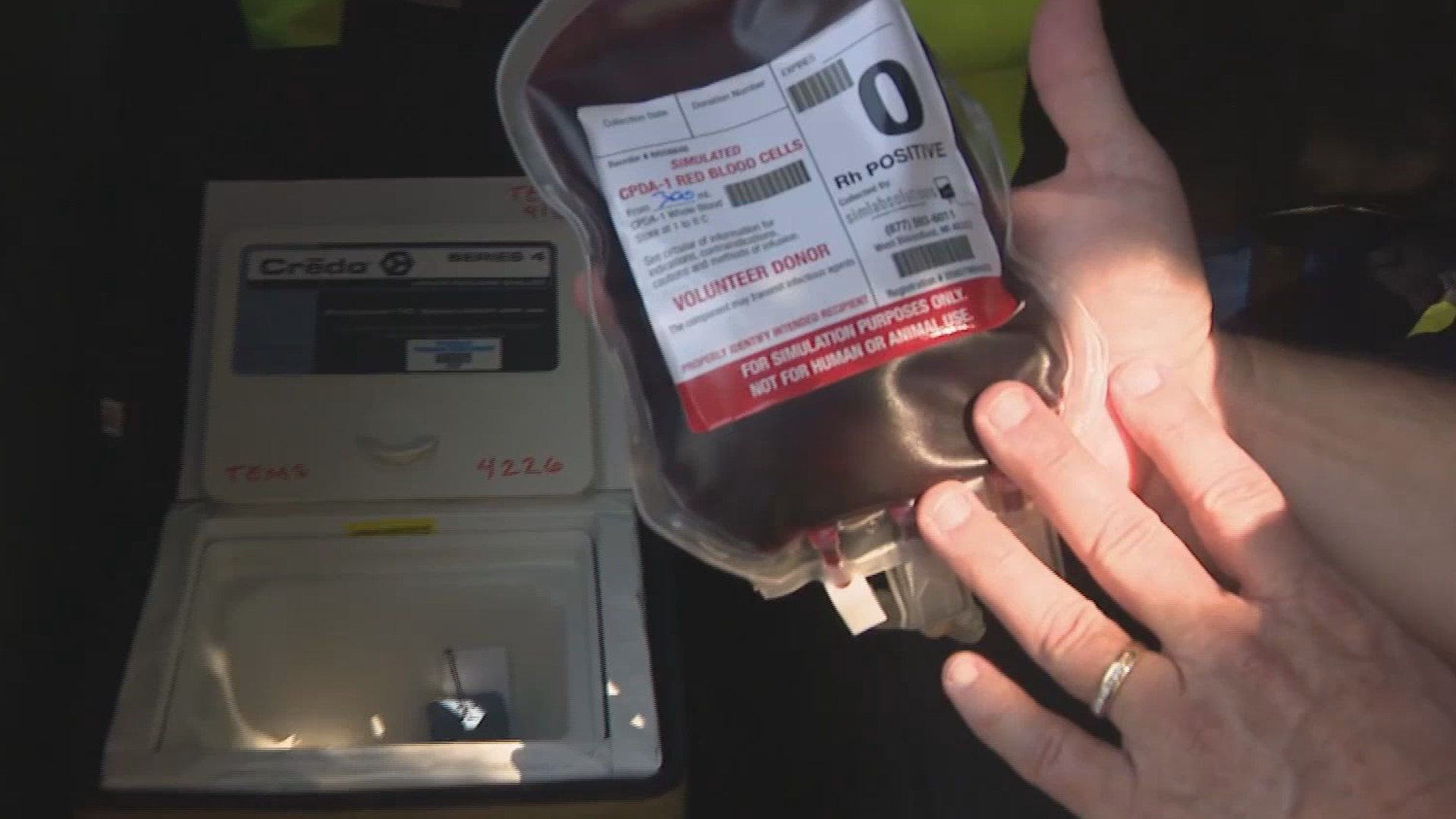 Over the last several months, first responders in Virginia Beach and Chesapeake have carried blood in the field.