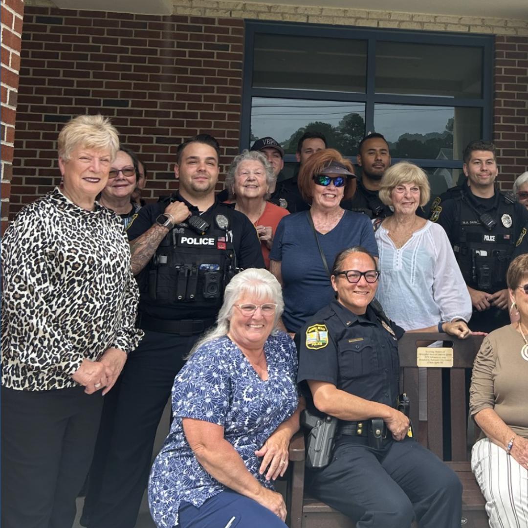 Virginia Beach honors fallen officers with memorial bench | 13newsnow.com