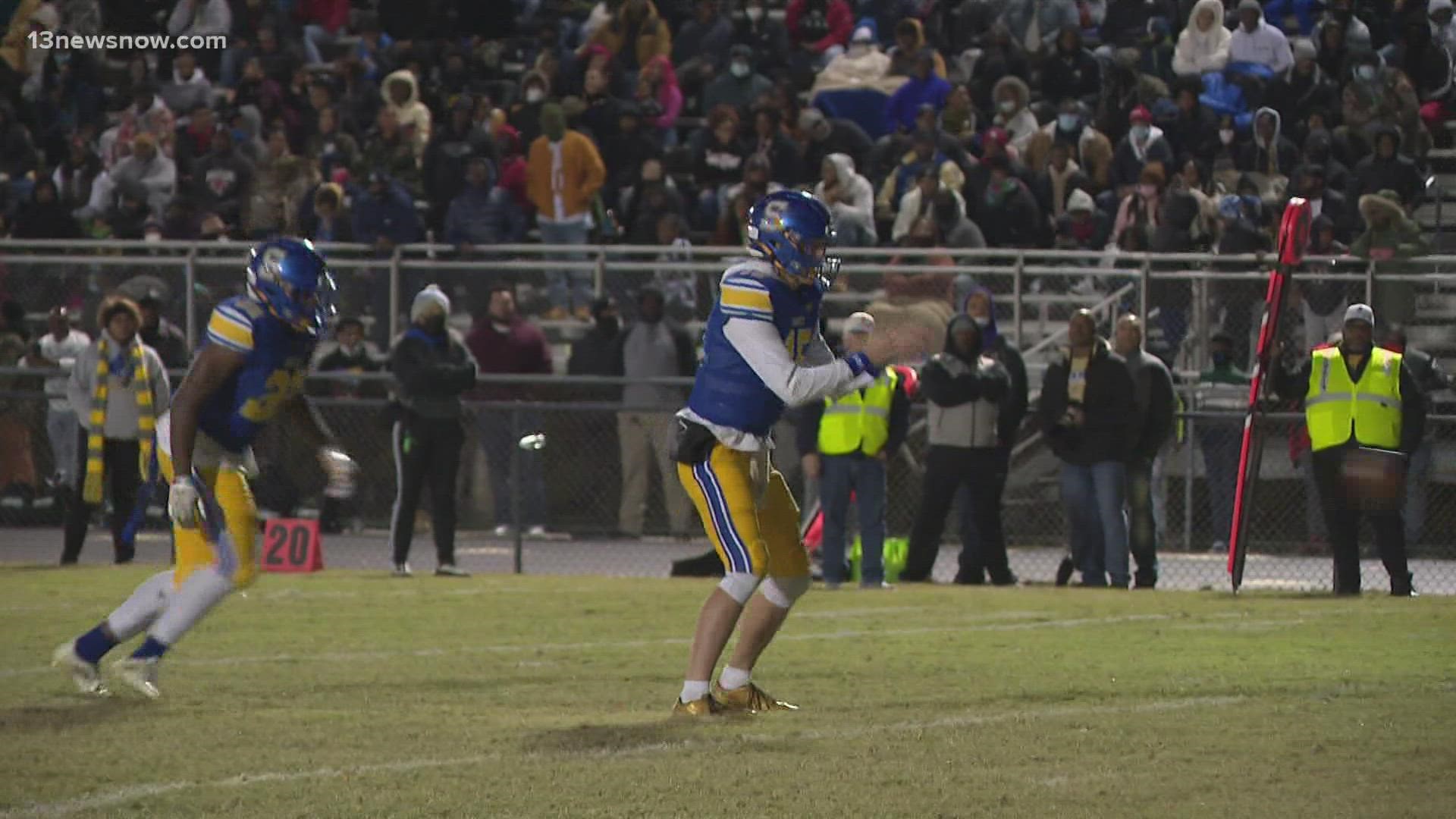 Oscar Smith handed Phoebus (8-1) its first loss of the season.