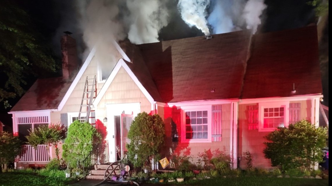 Resident displaced after house fire in Portsmouth