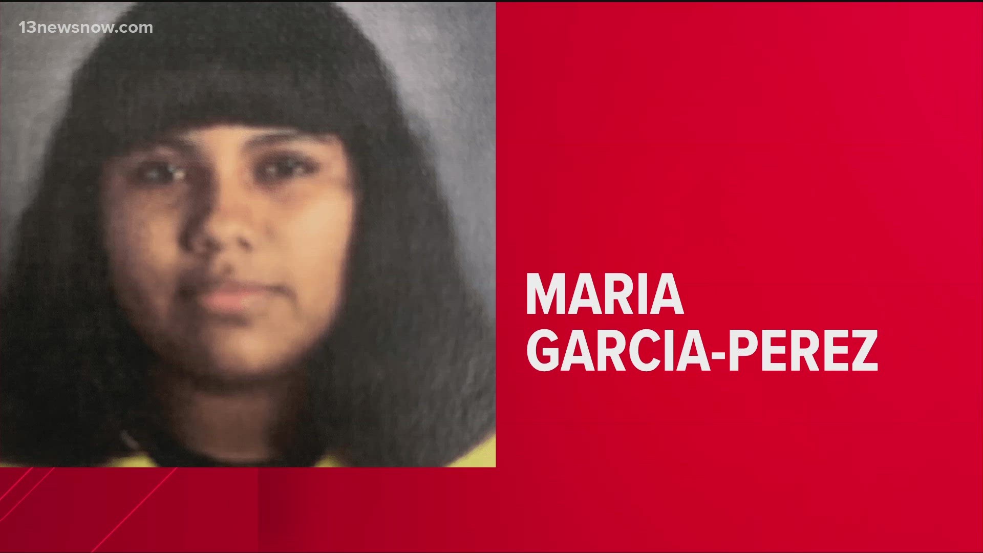 No one has seen 14-year-old Maria Garcia-Perez in almost a week.