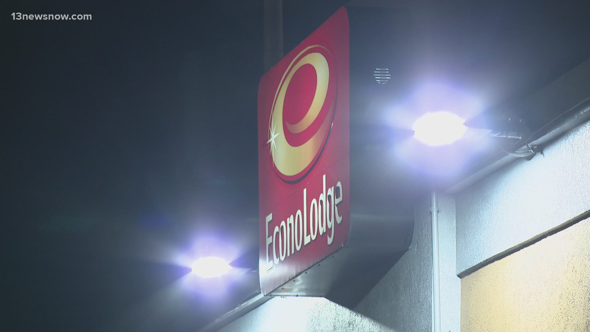 According to investigators, around 5:20 a.m. police were called to the Econo Lodge along North Military Highway for reports of a gunshot victim.