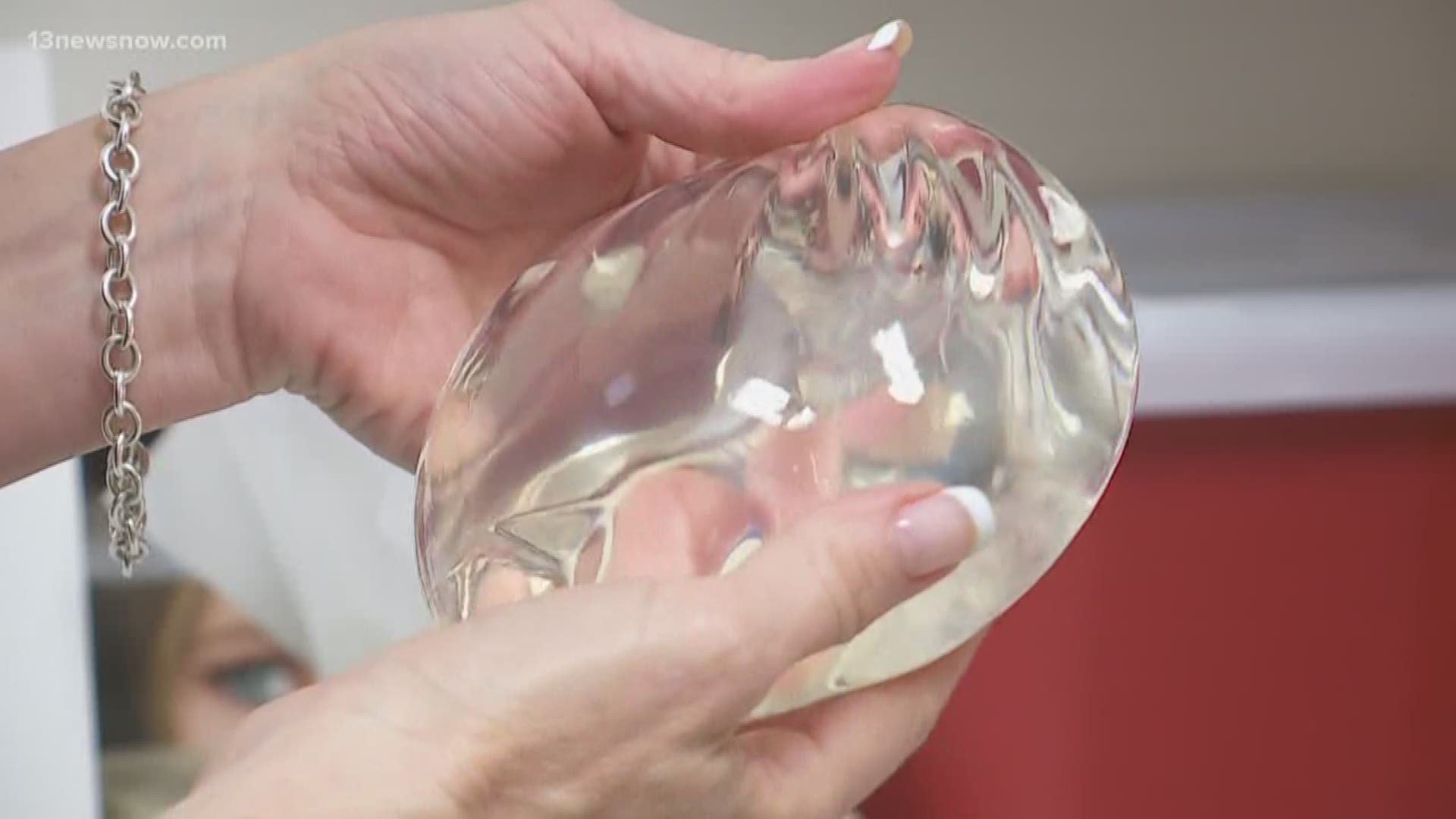 The FDA shows textured implants have a small risk of developing breast implant-associated anaplastic large cell lymphoma which is also known as BIA-ALCL.