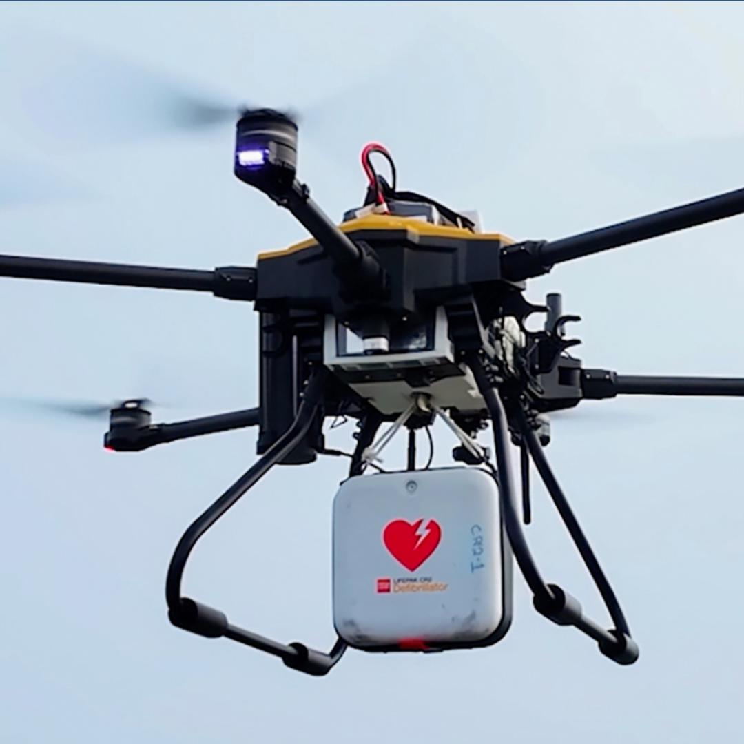 Drones now delivering AEDs during 911 calls in James City County and ...
