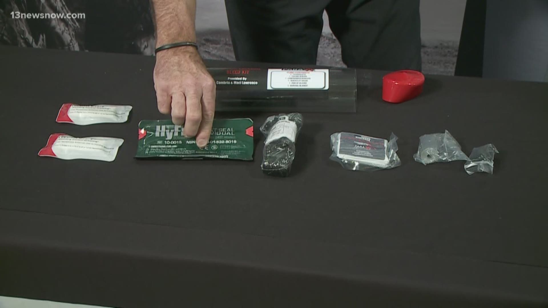 Keep the Pressure Kits created in Hampton Roads are helping victims all over the country.