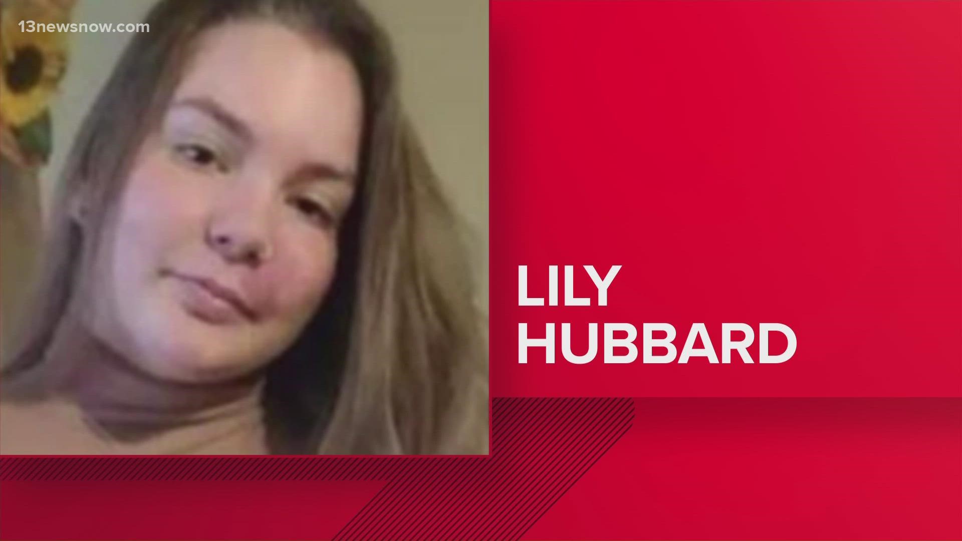 Lily Wrae Hubbard was last seen in the early morning hours of May 24 when left her home in the 700 block of Arlington Island Road.