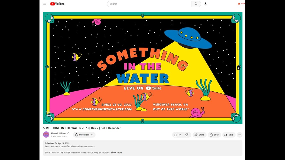 Something In The Water 2023: Lineup, festival map, how to stream