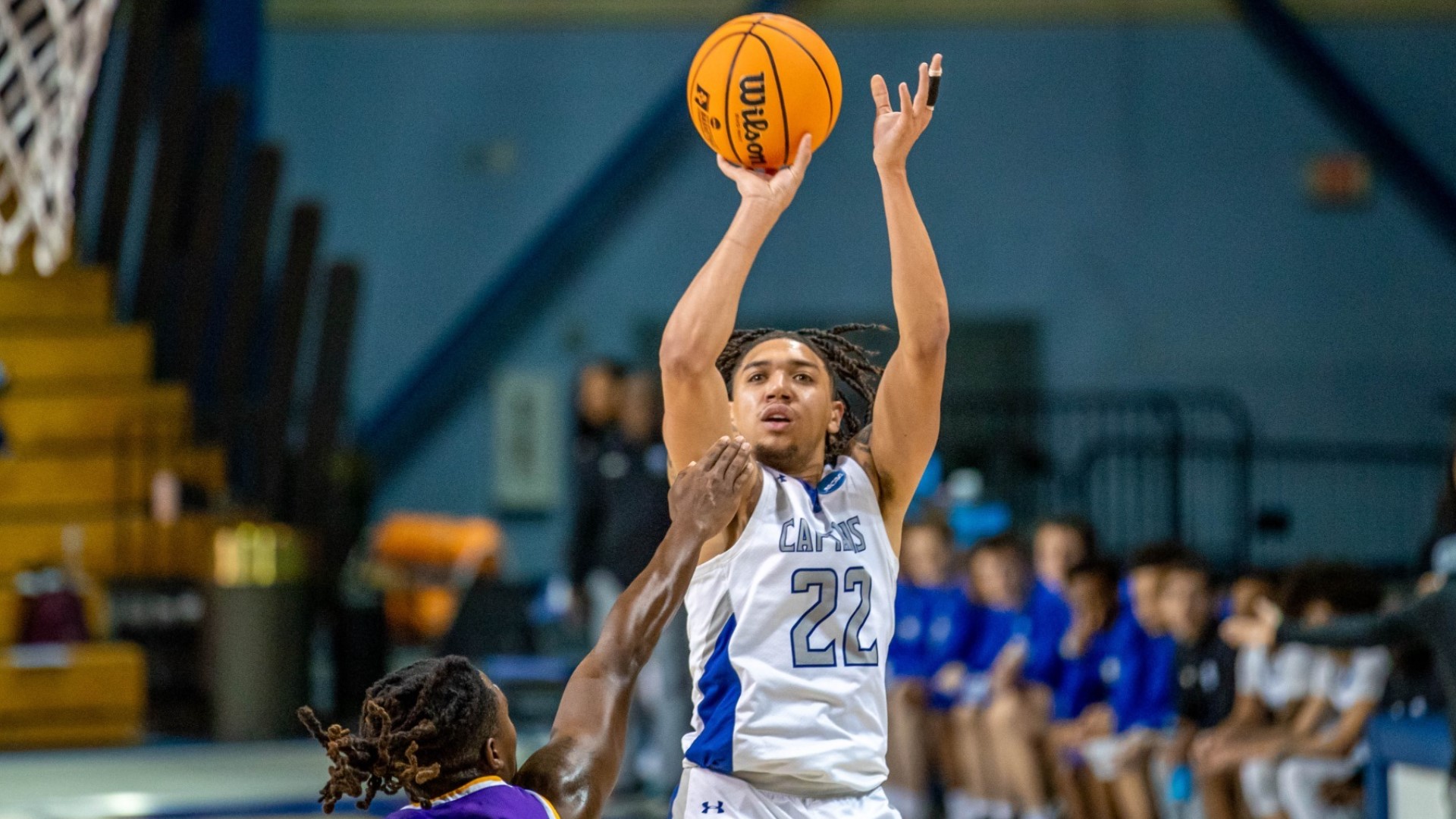 Jahn Hines was a first team All-Conference selection this year, and was named to the C2C's All-Tournament Team.