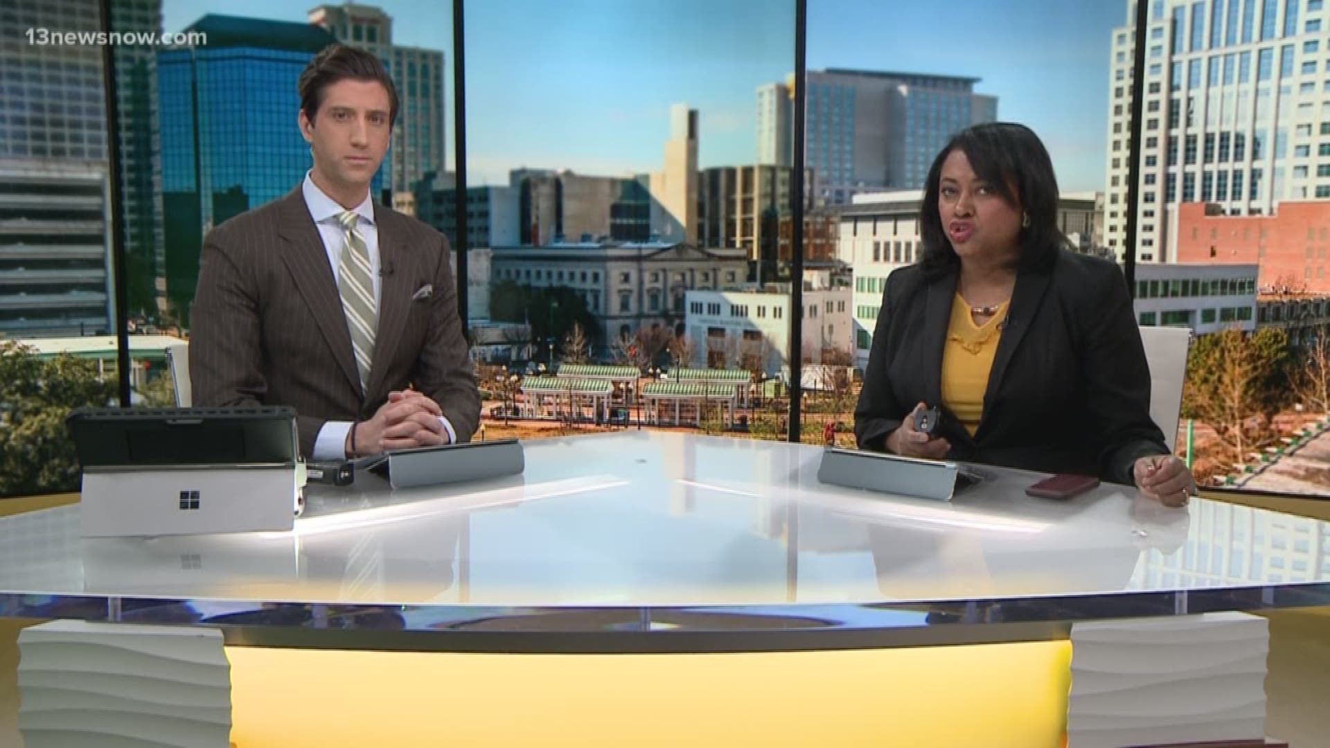 13News Now top headlines at 5 p.m. with Philip Townsend and Janet Roach for March 15.