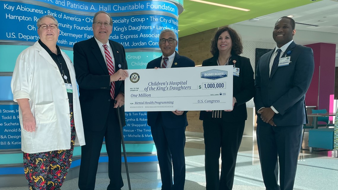 Chkd Receives $1 Million In Federal Funding To Expand Mental Health 