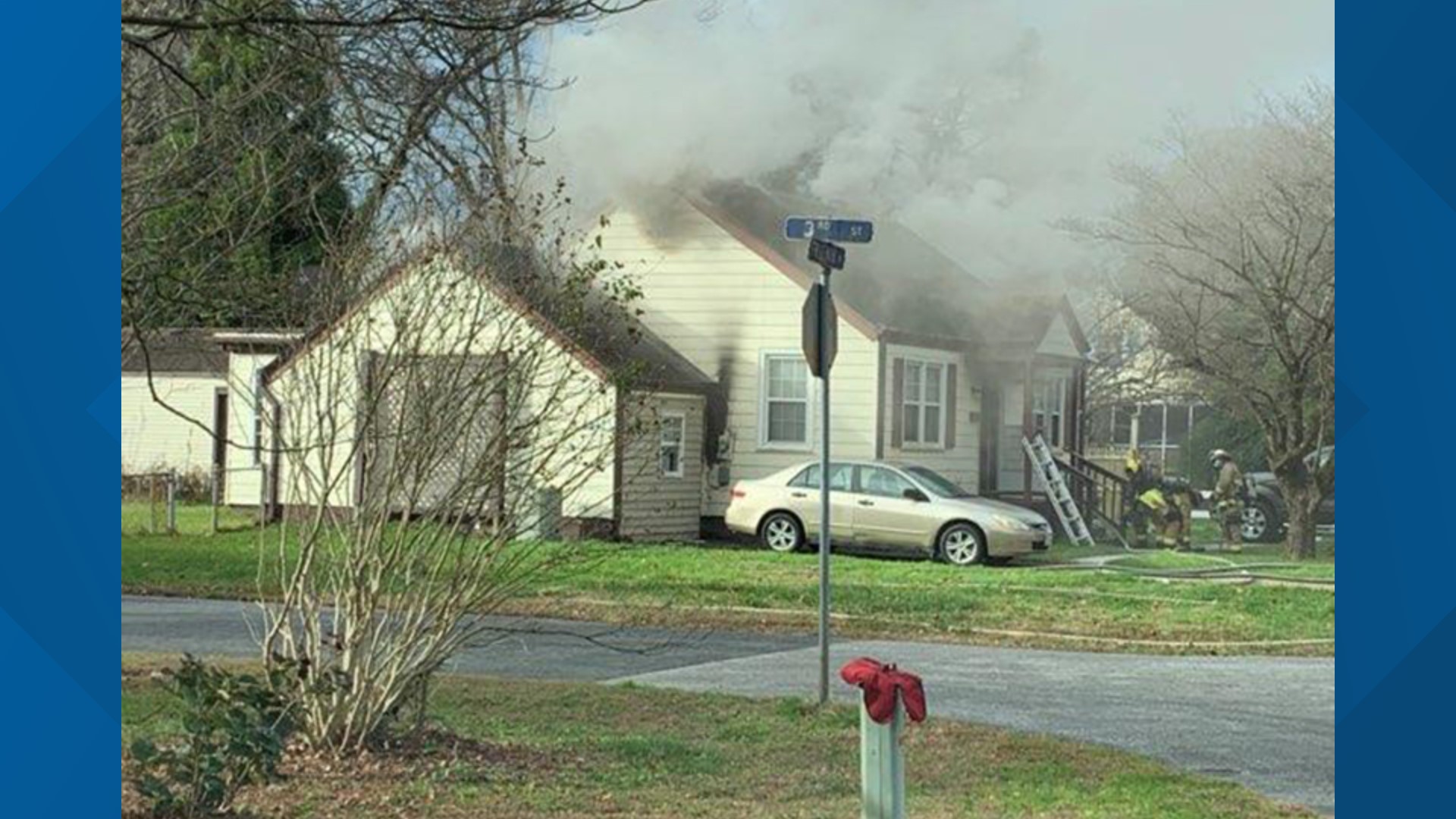 Three people displaced after house fire in Chesapeake | 13newsnow.com