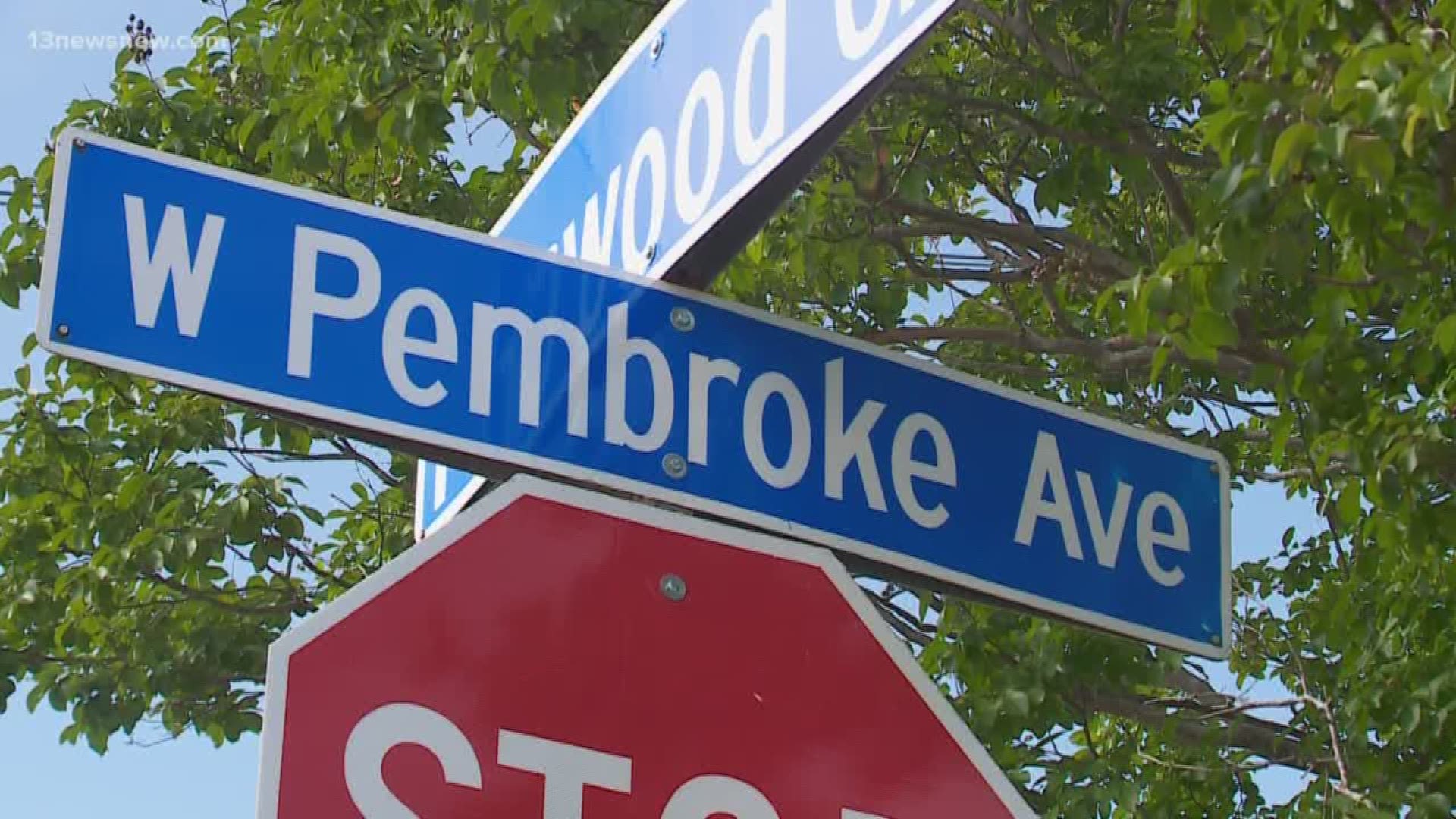 The shooting occurred off West Pembroke Avenue. The 29-year-old man was taken to the hospital with serious injuries.