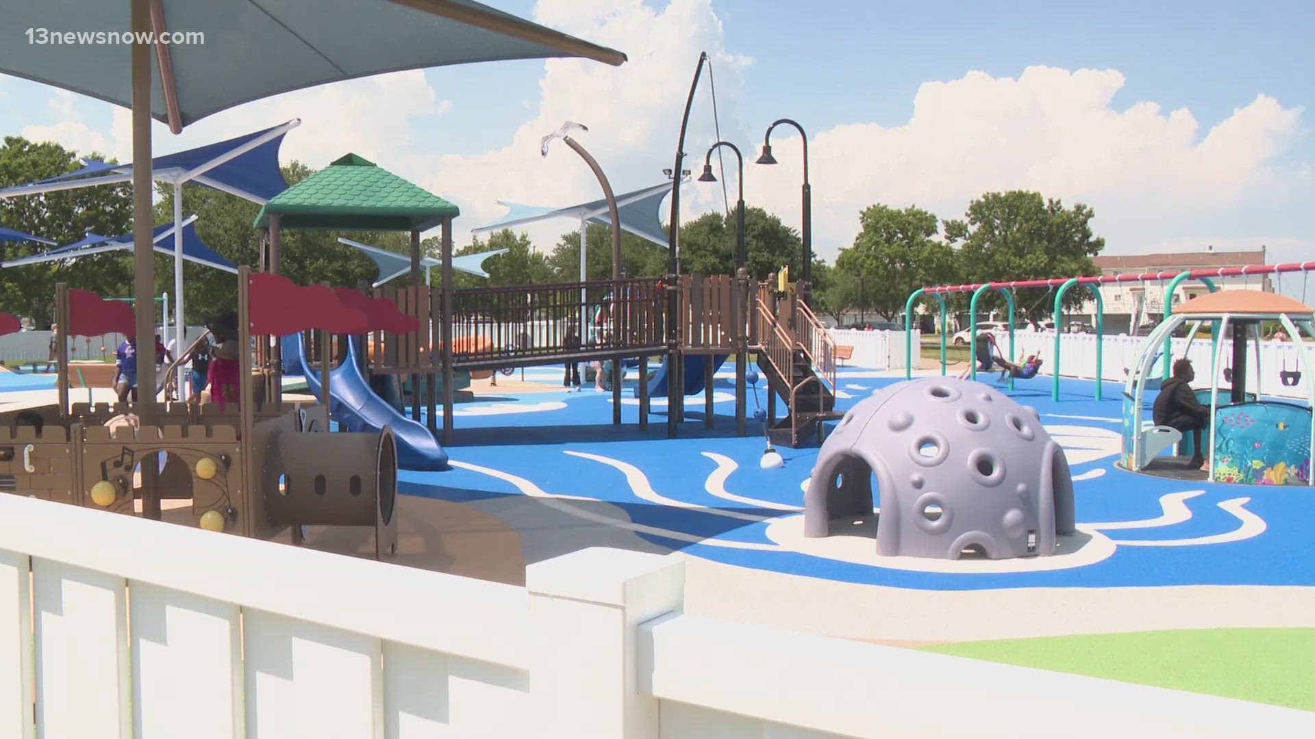 Hampton opens inclusive playground at Buckroe Beach | 13newsnow.com