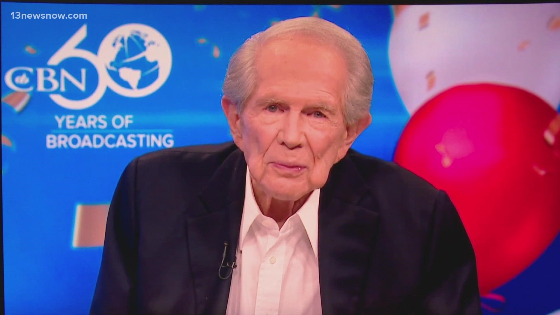 Pat Robertson steps down from hosting The 700 Club on CBN 
