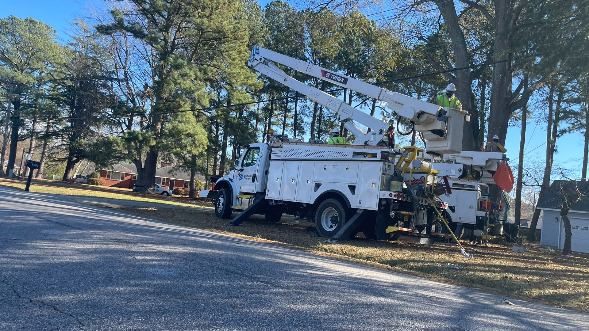 Dominion Energy has restored power to all but about 900 customers, and the Jamestown/Scotland ferry as well as four of six ferry lines in NC are running again.