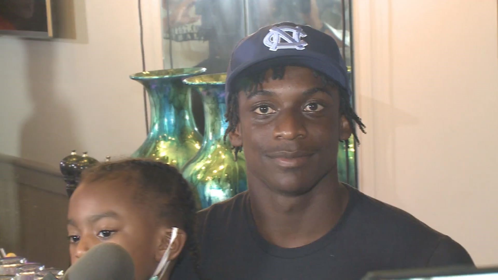 Tony Grimes is one of the top 10 high school prospects in the nation. He's headed to Chapel Hill.