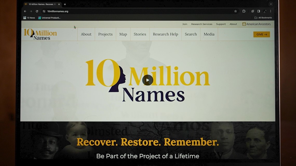Recovery Names '10 Million Names' project aims to recover the names of ancestors ...
