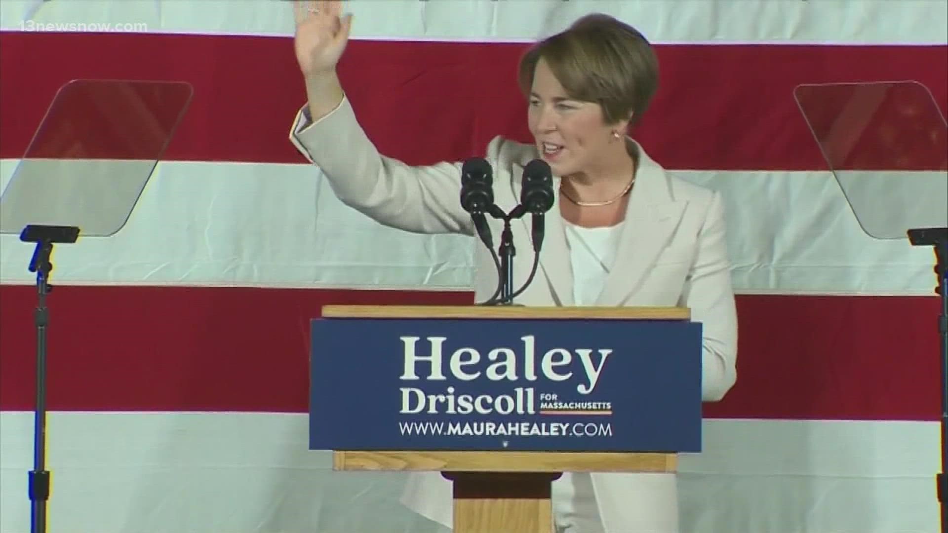 Healey was one of two openly lesbian candidates who ran to be a governor in the country.