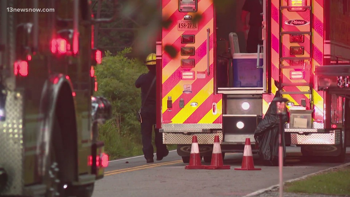 Fire in Chesapeake home apparently caused by lightning | 13newsnow.com