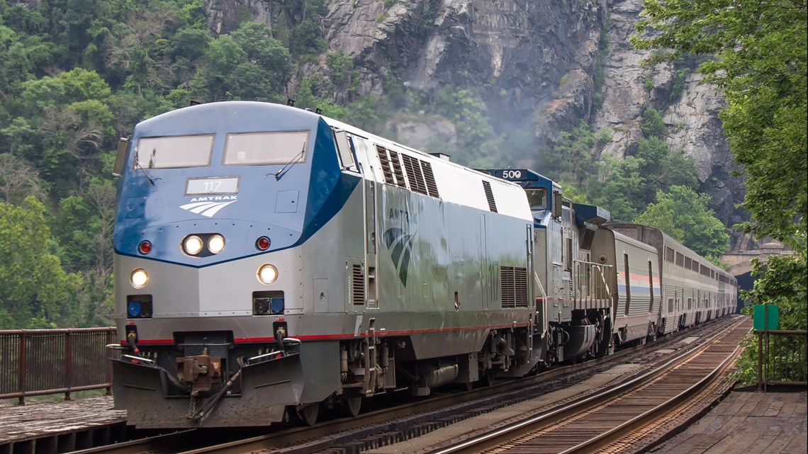 Over 110,000 people traveled on Amtrak Virginia routes in July