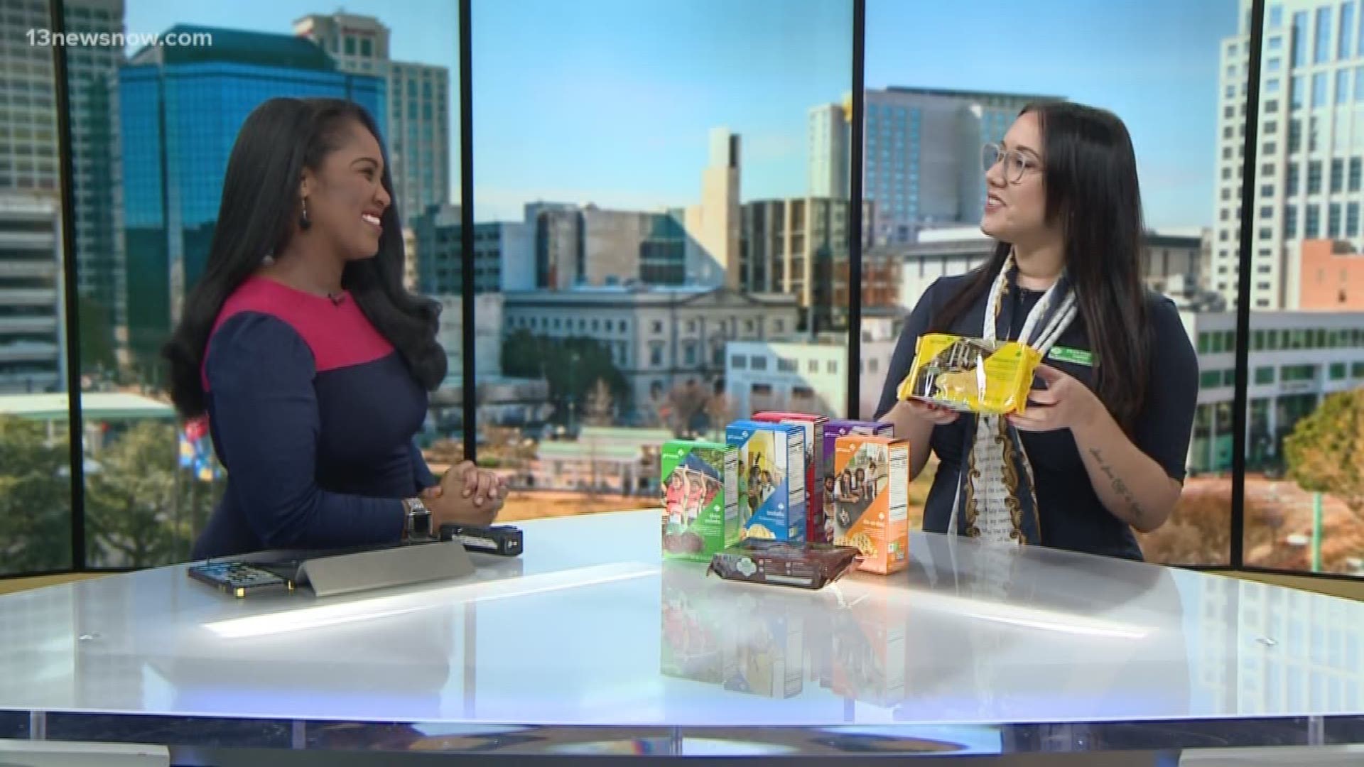 13News Now Ashley Smith sat down with Erica Chavez from the Girl Scouts of the Colonial Coast to talk about a brand new cookie ahead of Girl Scout cookie season.