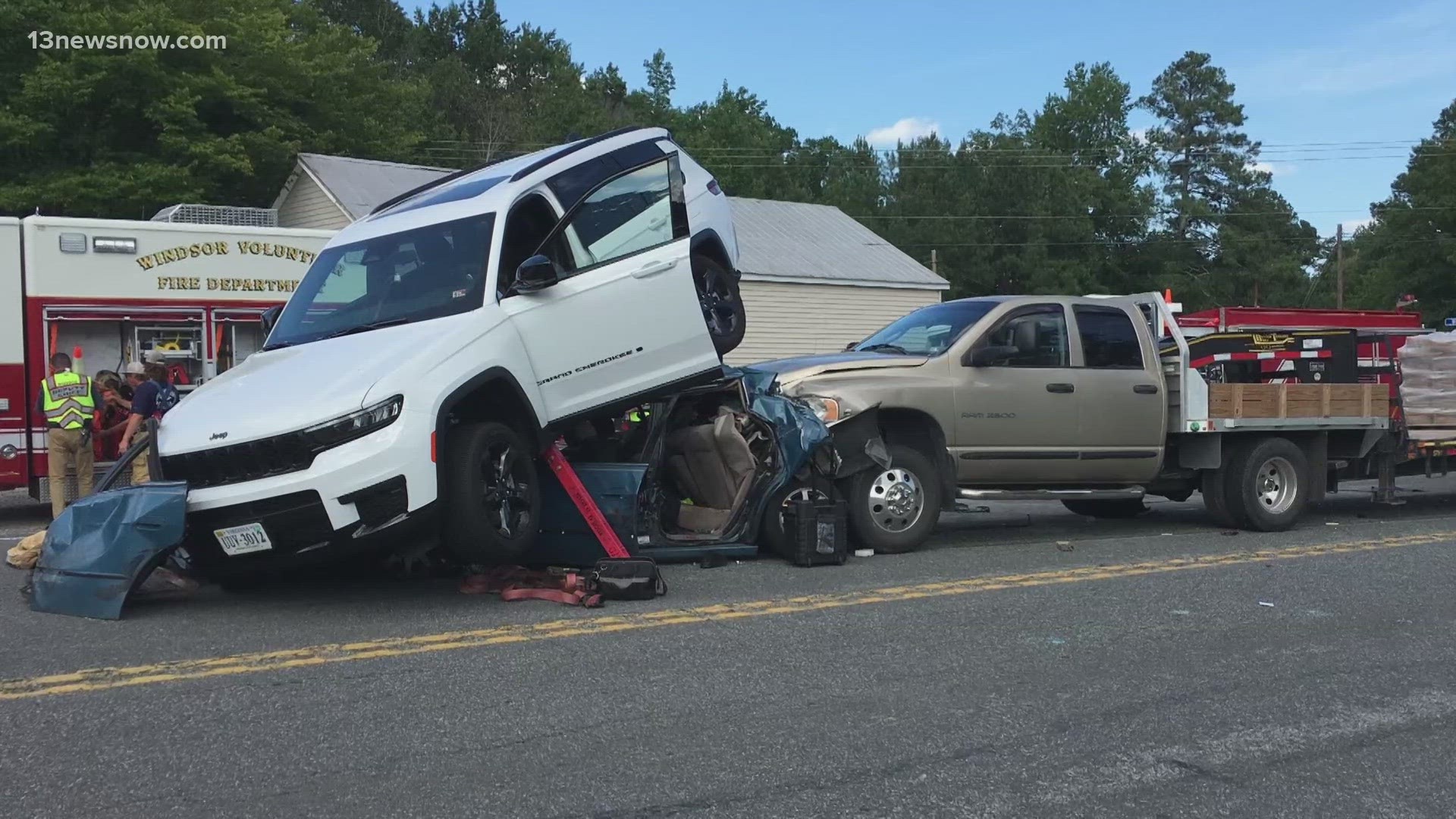 According to police, it happened on Route 460 at the Zuni Circle intersection.