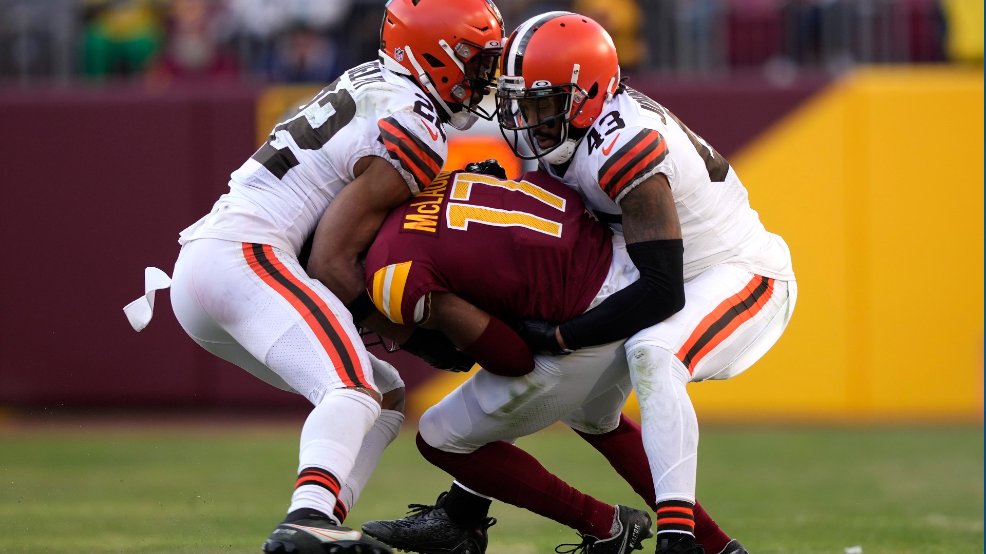 Commanders host Browns hoping to stay in playoff race