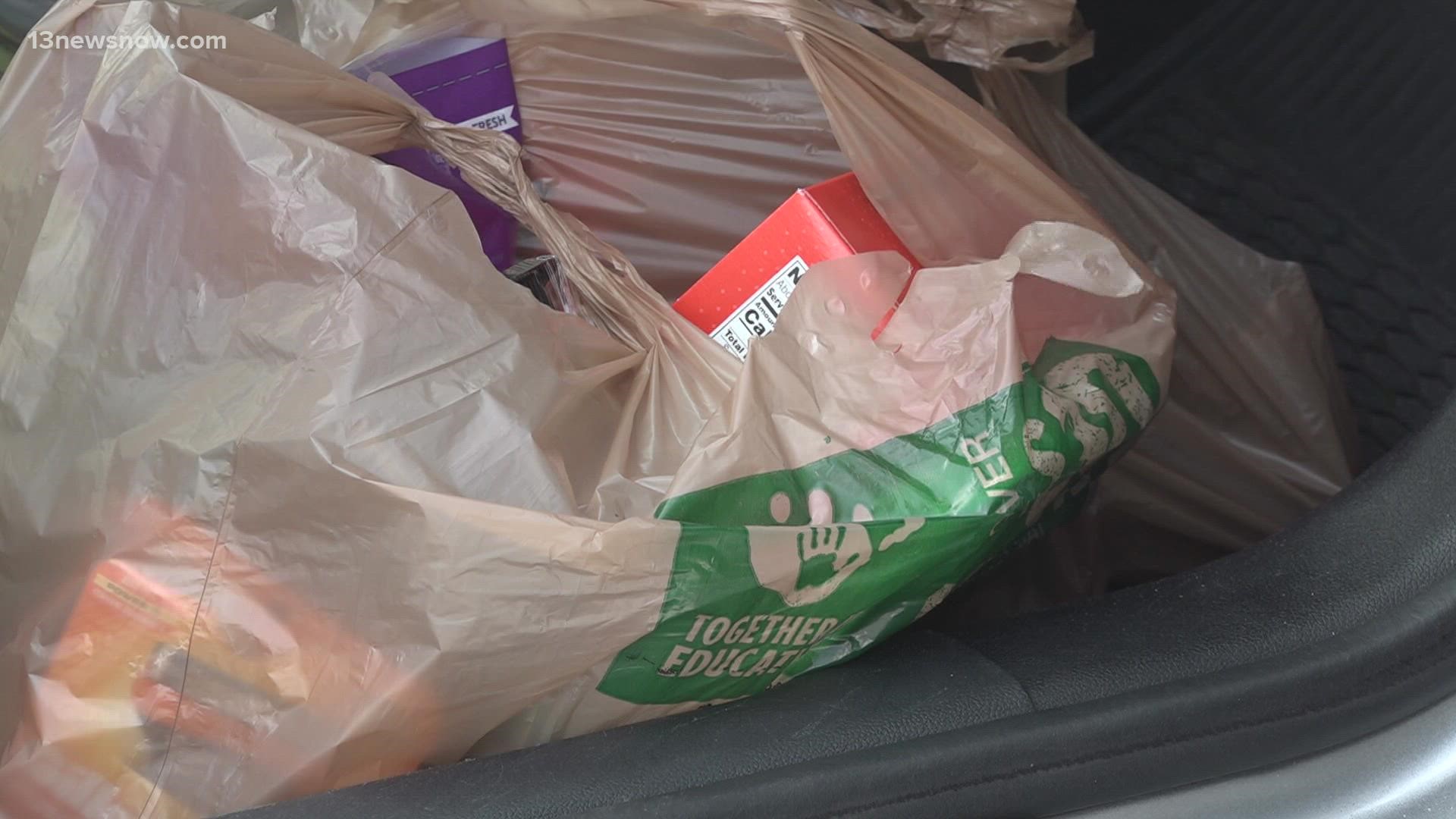 Virginia Beach city council members are kickstarting conversations on a possible tax of five cents per disposable plastic bag.