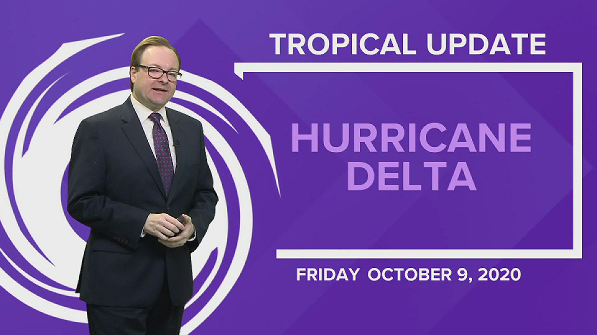 13News Now Meteorologist Evan Stewart has the latest tracks on Hurricane Delta which is expected to make landfall in Louisiana as a Category 2 storm.