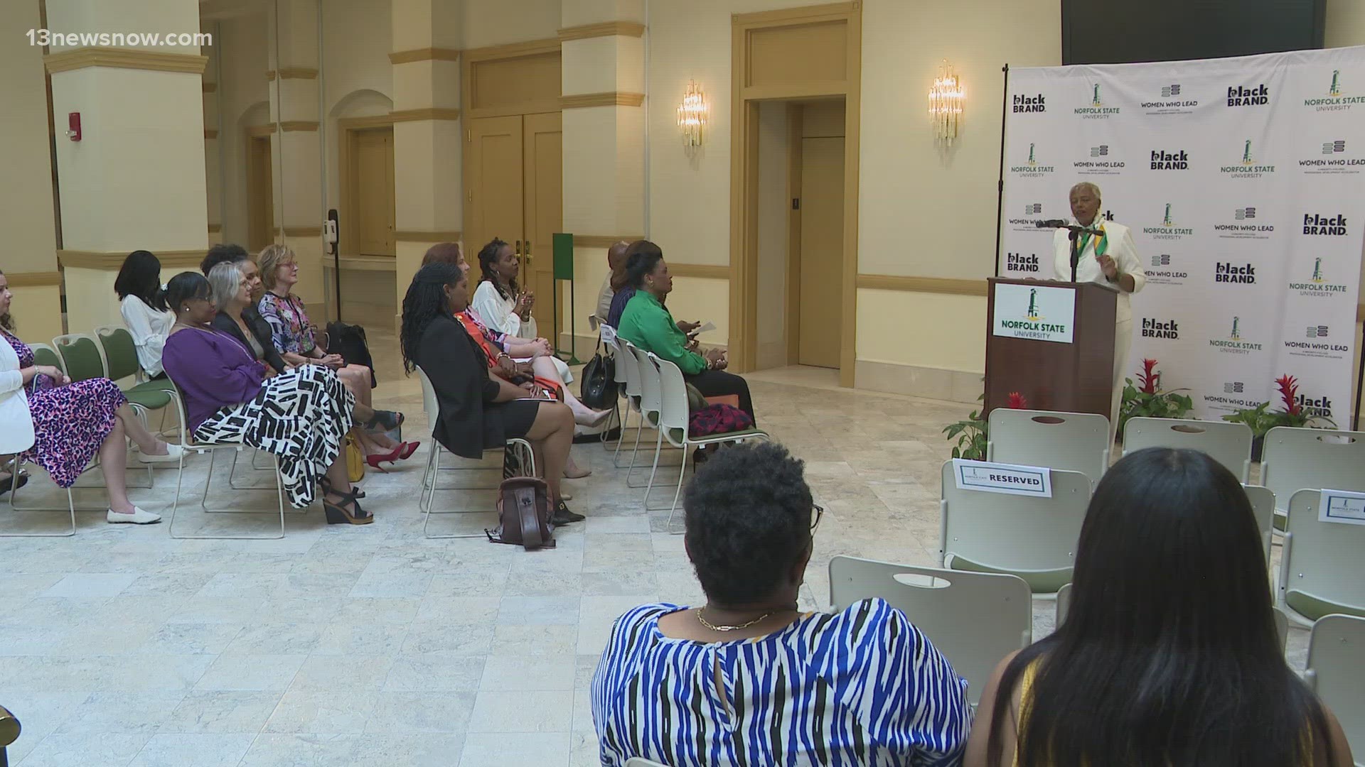 A new program in Hampton Roads aims to support minority women looking to move up in the business world.