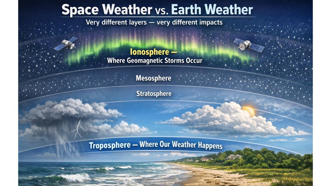 Solar Weather Explained Can solar storms influence the weather? | 13newsnow.com