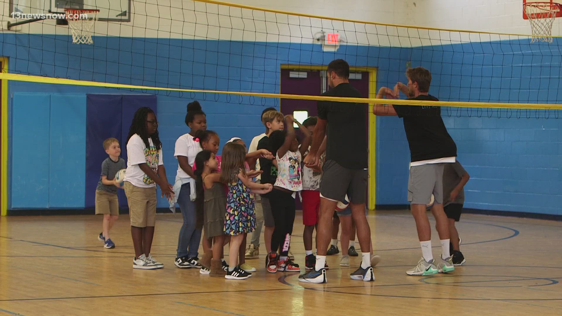 Dozens of kids at the Boys and Girls Club got to meet the living legends on Friday.