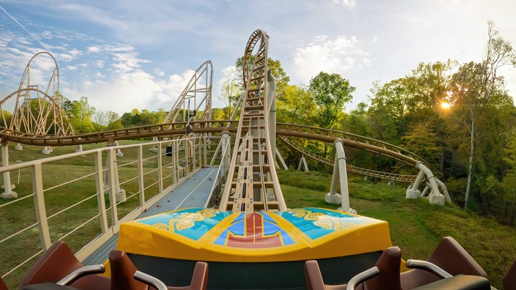 'Ride among the gods' | Busch Gardens Williamsburg's Pantheon opens to the public March 25