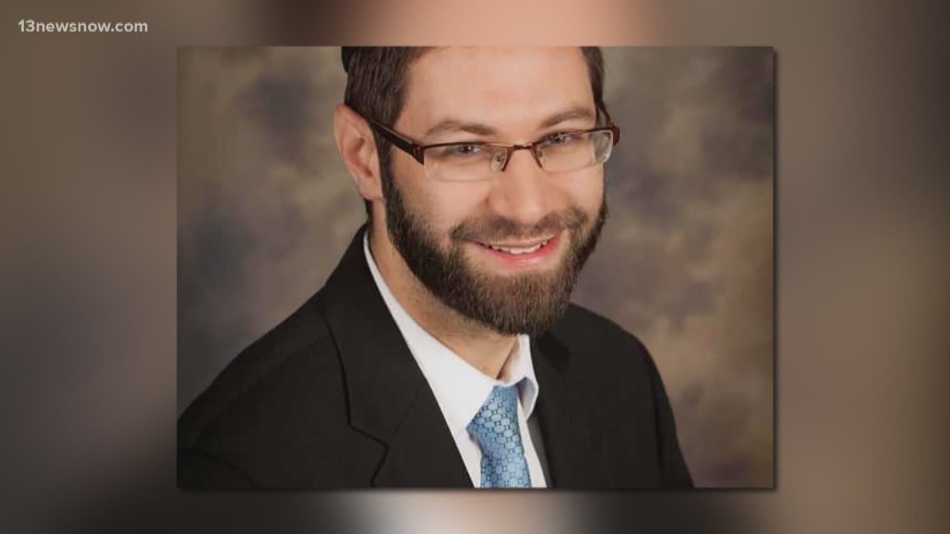 The Coast Guard has suspended a search for a teacher who went missing off False Cape State Park, but Virginia Beach authorities are still looking. A rabbi and member of the B'Nai Israel Congregation confirmed the 35-year-old teacher is Rabbi Reuven Bauman.